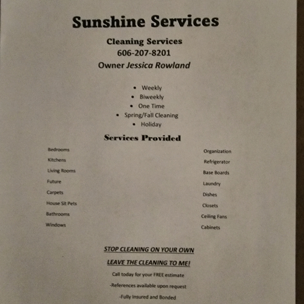 House cleaning services